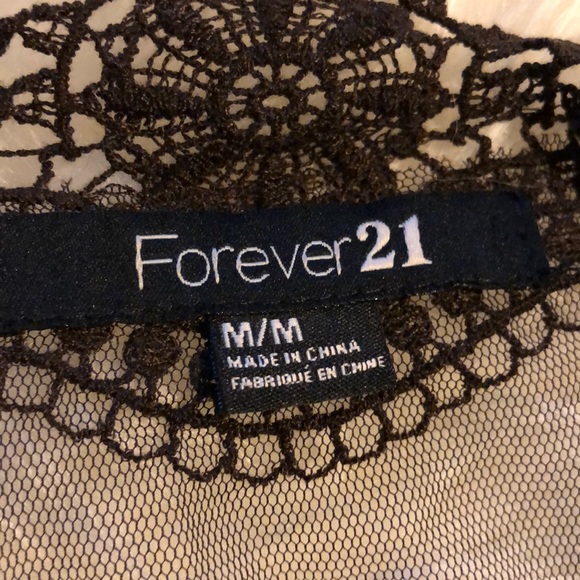 Brown sheer vest - Picture 4 of 4